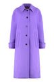 Gucci Purple Wool Blend Coat