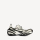 Balenciaga Two-Tone Fabric Soleless Sneakers