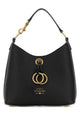 Balenciaga Black Leather Carrie Handbag