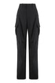 Bottega Veneta Black Wool Cargo Pant