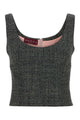 Gucci Two-Tone Wool Tank Top