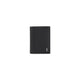 Saint Laurent Black Leather Cassandre Card Holder