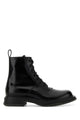Gucci Black Leather Ankle Boots