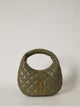 Saint Laurent Army Green Nappa Leather Icarino Shoulder Bag