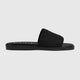 Gucci Logo-Embroidered Slides