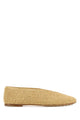 Bottega Veneta Raffia Rosa Ballerinas
