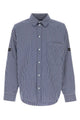 Balenciaga Navy White Oversized Shirt