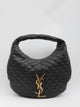 Saint Laurent Icare Quilted Nappa Hobo Bag