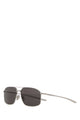 Balenciaga Silver Metal Monday Sunglasses
