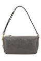 Gucci Grey Leather Shoulder Bag