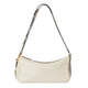 Gucci Ivory Leather Medium Gucci Half Horsebit Shoulder Bag
