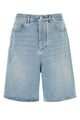 Bottega Veneta Light-Blue Denim Bermuda Shorts
