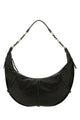 Saint Laurent Black Leather Saharienne Shopping Bag