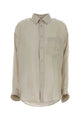 Balenciaga Sand Cupro Oversize Shirt