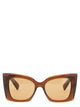 Saint Laurent 'Sl M119 Blaze Crystal' Sunglasses