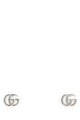 Gucci Silver Metal Gg Marmont Earrings