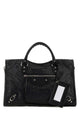 Balenciaga Black Leather Medium Le City Handbag