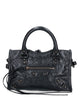 Balenciaga Black Leather Nano Le City Handbag