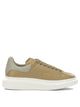 Alexander Mcqueen Beige Cow Leather Rubber Sneakers