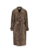 Saint Laurent Printed Nylon Trench Coat