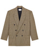 Saint Laurent Saint Laurent Prince Of Wales Double-Breasted Jacket