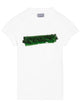 Balenciaga Messy Spray Distressed Logo-Print T-Shirt