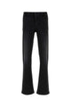 Gucci Black Cotton Gg Monogram Velvet Trousers