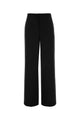 Gucci Black Silk Fluid Loose Trousers