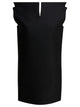 Balenciaga Black Wool Silk Polyester Dress