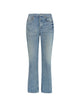 Saint Laurent Straight Leg Denim Jeans