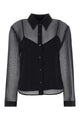 Gucci Black Chiffon Shirt