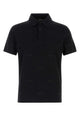 Gucci Embroidered Wool Blend Polo Shirt