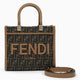 Fendi Jacquard Sunshine Small Top Handle Bag