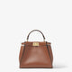 Fendi Peekaboo Mini Vit.seta/Pagli