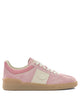 Valentino Garavani Pink Suede Rubber Sneakers