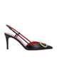 Valentino Garavani V Logo Sling Back