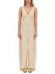 Alysi Malfile' Satin Jumpsuit
