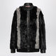 Valentino Garavani Black/Grey Shearling And Leather Jacket