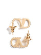 Valentino Earrings (H.17mm) Vlogo Signature Stras