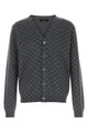 Gucci Embroidered Wool Blend Cardigan
