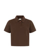 Saint Laurent Chocolat Petit Cassandre Polo