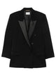 Saint Laurent Saint Laurent Grain De Poudre Tuxedo Jacket