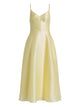 Alberta Ferreti Yellow Orange Silk Dress