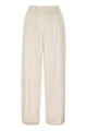 Peserico Loose-Fitting Stretch Cotton Trousers With Elasticated Waistband