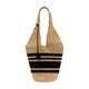 Anine Bing Leah Stripes Hobo Raphia Bag - - Raffia - Multicolor