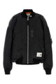 Maison Mihara Yasuhiro Black Nylon Bomber Jacket