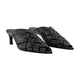 Anine Bing Eve Mules Black Sandals