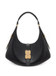 Ganni Black Leather Polyurethane Polyester Bag
