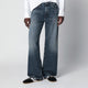 Agolde Luka Jeans In Washed Dark Indigo Denim