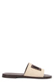 Dolce & Gabbana Canvas Slippers With Logo
